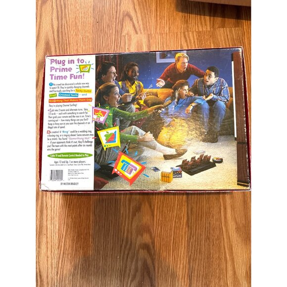 Channel Surfing Board Game By Milton Bradley Ages 12+ Complete Set family night - Picture 3 of 8